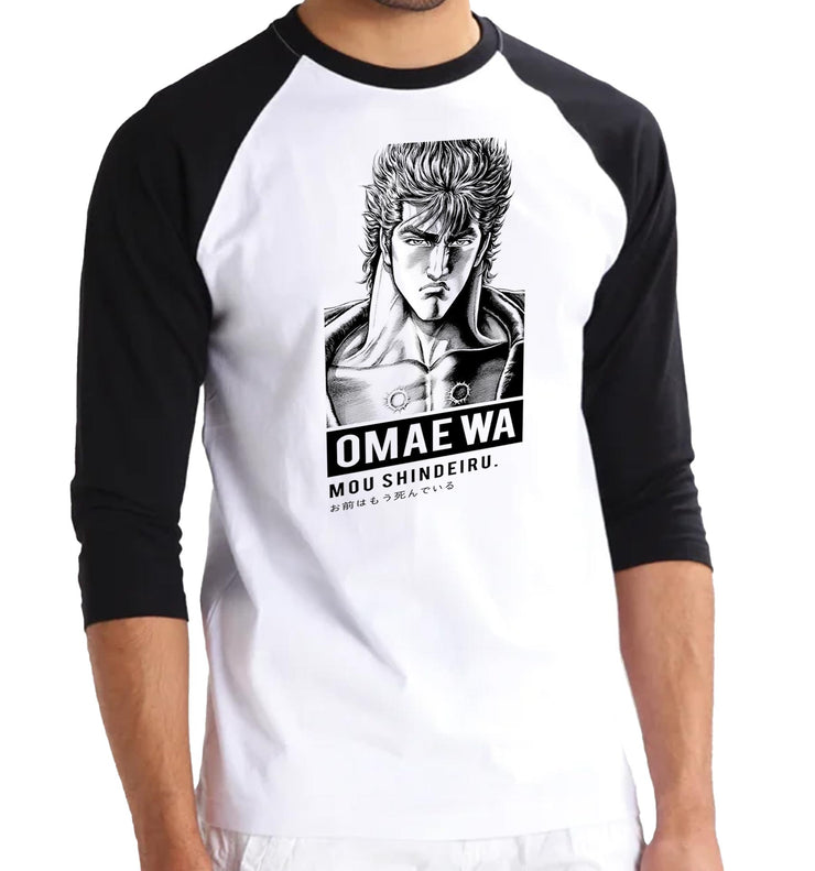 T-Shirt Hokuto no Ken Manches longues  - Omae Wa Mou Shindeiru