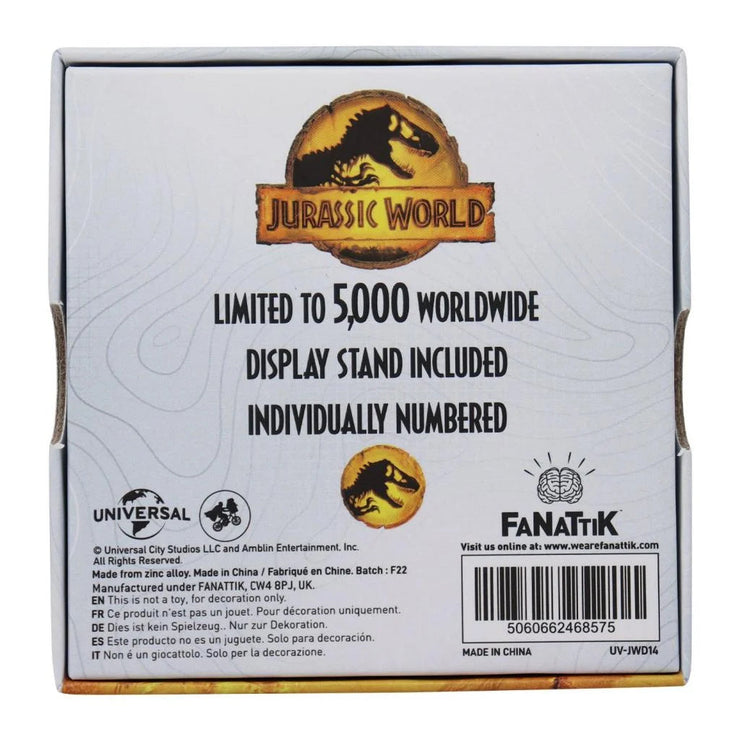 Medaillon Jurassic Park - Medaillon 5000 exemplaires World